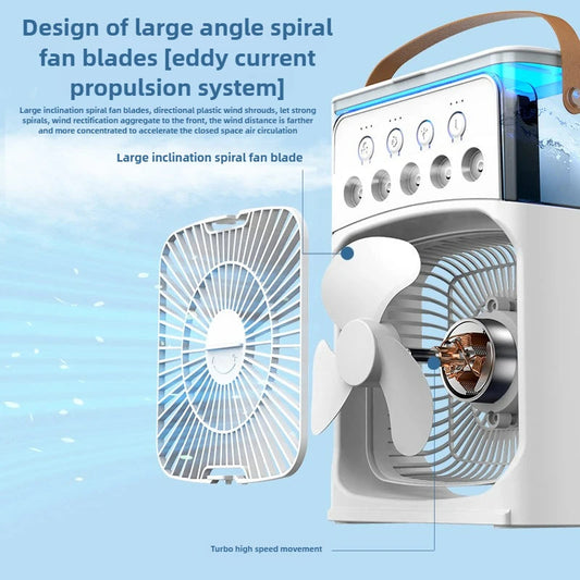 Cooling Fan With Ice